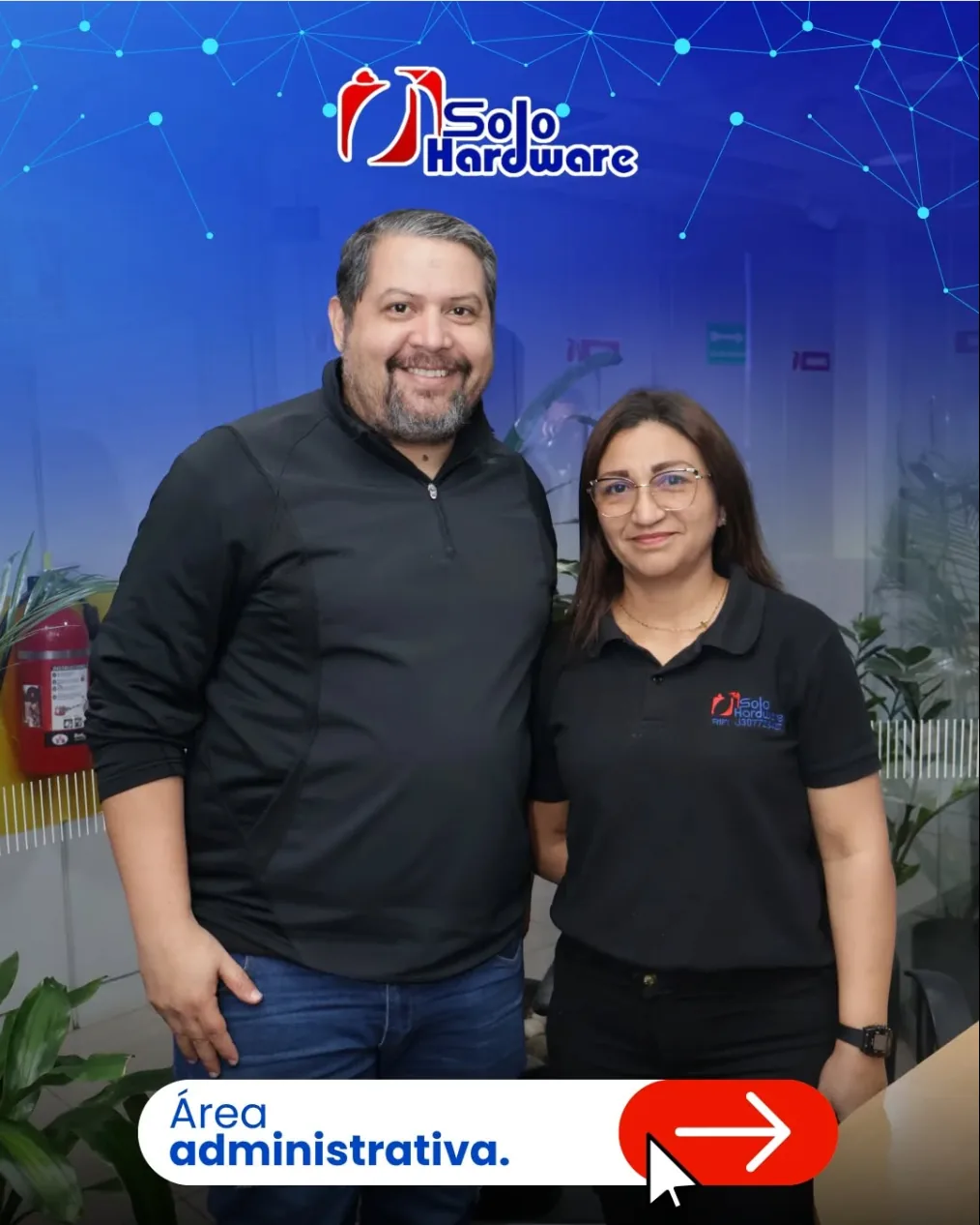 Área administrativa de Solo Hardware