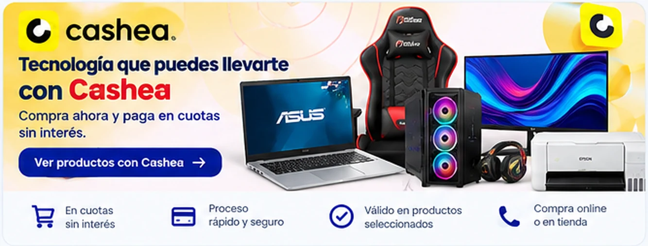 Tecnología disponible para compra con Cashea en Solo Hardware